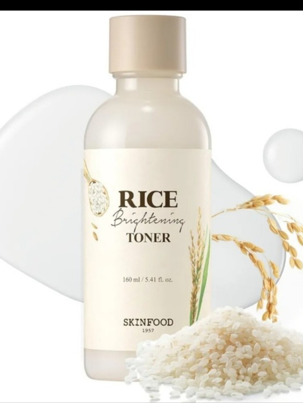 SKINFOOD Rice Brightening Toner, Skincare 5.4fl.oz